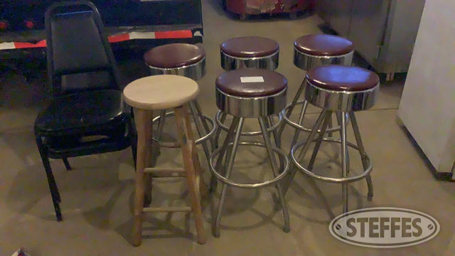 (6) Stools & (2) Chairs